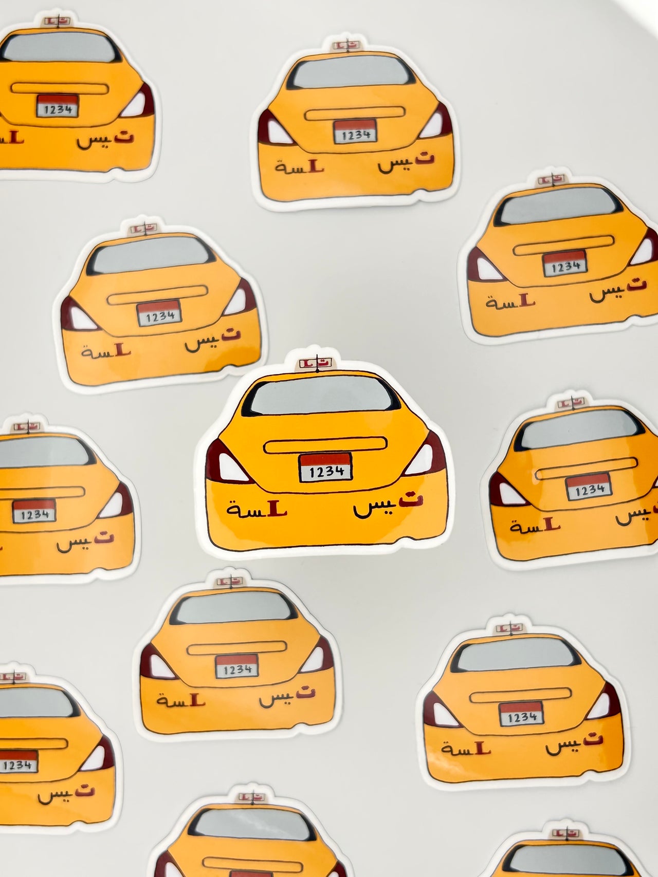ستيكر لسة تيس